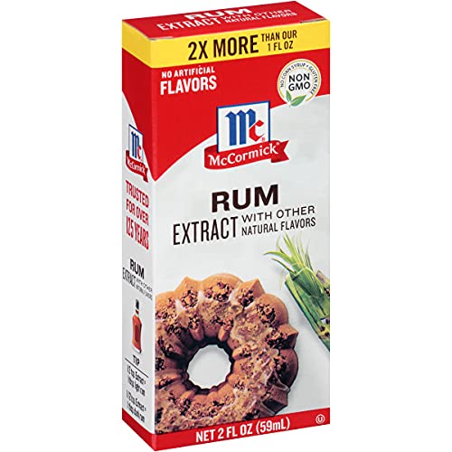 McCormick Rum-Extrakt mit anderen natürlichen Aromen, 59 ml McCormick Rum-Extrakt mit anderen natürlichen Aromen, 59 ml von McCormick