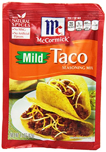 Mexikanische Gewürzmischung Taco Mild - 24er Pack von McCormick