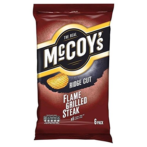 McCoys Flame Grilled Steak 27g x 6 per pack McCoys Flame Grilled Steak 27g x 6 per pack von McCoy's