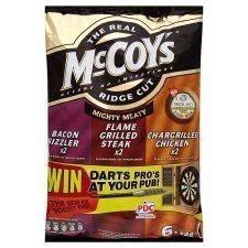 McCoys Mighty Meaty Variety Crisps 6 X 32G by United Biscuits von McCoys