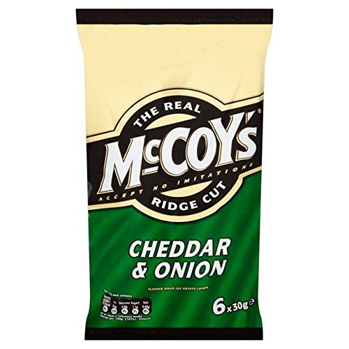 Mccoys-Käse-Zwiebel-Multipack 30G X 6 Pro Packung von McCoys