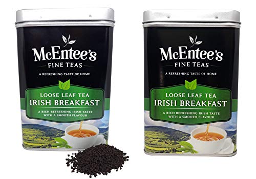 McEntee's Irish Breakfast Tea 500g (2 Dosen) – Schwarztee – Assam- und Ceyon-Tees von McEntee's Tea