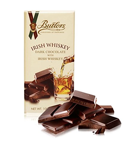 Butlers Dunkle Schokolade mit Irish Whiskey. 90g Tafel von McLaughlin's Irish Shop
