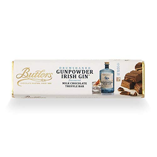 Butlers Vollmilch-Schokoladenriegel mit Irish Drumshanbo Gunpowder Irish Gin, 75g Butlers Vollmilch-Schokoladenriegel mit Irish Drumshanbo Gunpowder Irish Gin, 75g von McLaughlin's Irish Shop