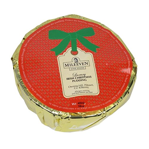 Christmas Pudding aus Irland, Weihnachtsspezialität, 450g. von McLaughlin's Irish Shop