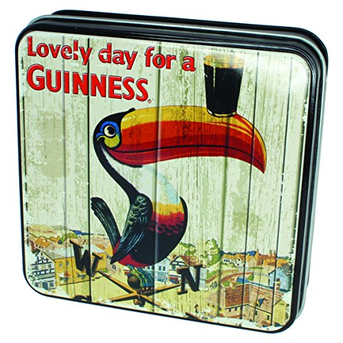 Guinness Geschenkdose Toucan gefüllt mit 100g Weichkaramelkonfekt von McLaughlin's Irish Shop