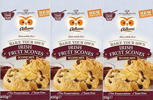 Irische Backmischung für Scones 3er Vorteilspackung von McLaughlin's Irish Shop