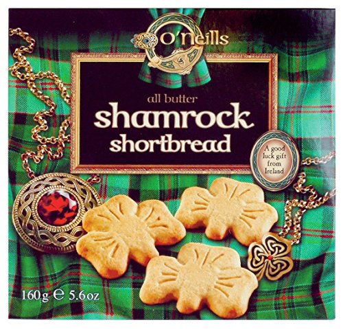 Irische Shortbread Kleeblatt Kekse. 160g von McLaughlin's Irish Shop