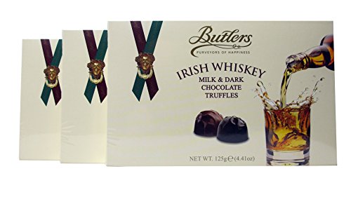 Irische Trüffelpralinen Butlers Irish Whiskey Truffles. 3er Packung von McLaughlin's Irish Shop