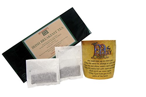 Irisches Teatime Set mit Schwarztee und Teebecher mit Segensspruch Irisches Teatime Set mit Schwarztee und Teebecher mit Segensspruch von McLaughlin's Irish Shop