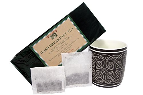 Irisches Tee Set mit Schwarztee und Tasse von McLaughlin's Irish Shop