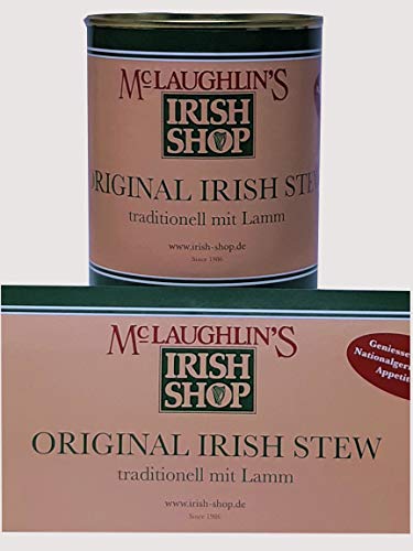 Irish Stew Fertiggericht in der Dose. McLaughlin´s Irish Shop Original. MHD: 05.02.2025 von McLaughlin's Irish Shop