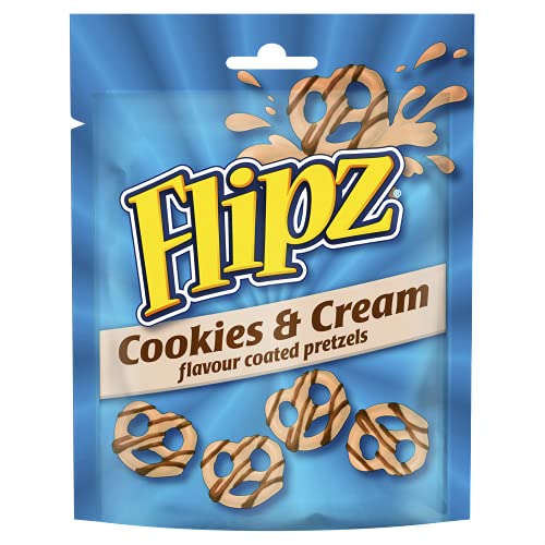 Flipz Cookies & Cream Salty Sweet Prezel-Snack, 90 g von McVitie's
