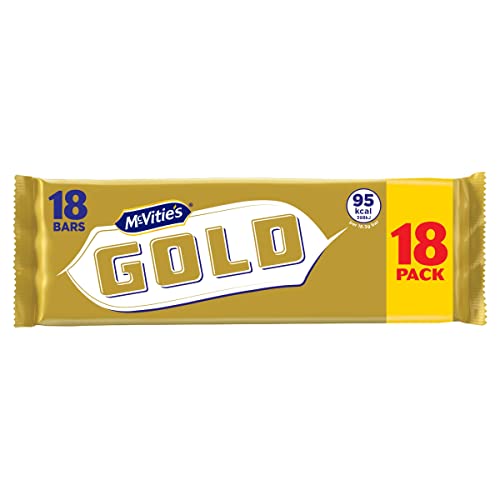 McVitie's Keks-Riegel Gold Karamell 18 Stück von McVitie's