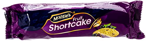 McVities Fruit Short Cake, 200gm (Pack of 12) von McVitie's