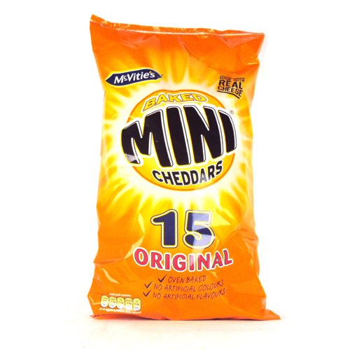 McVities Mini-Cheddars, 322 g, 15 Stück von McVitie's