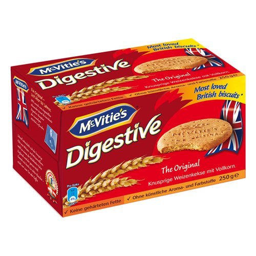 McVities Digestive The Original Weizenkekse 5x250 g (5 Packungen a 250g) von McVitie's