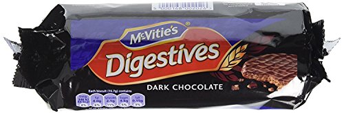 McVities Digestives Dark Chocolate 300 g (Pack of 5) von McVitie's