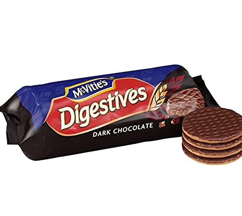 McVities Digestives Dark Chocolate 300 g (Pack of 5) von McVitie's