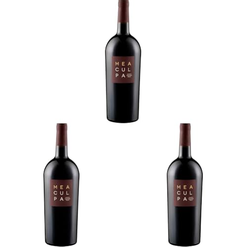 Mea Culpa Vino Rosso - Magnum - NV Halbtrocken (1 x 1.5 l) (Packung mit 3) von Mea Culpa