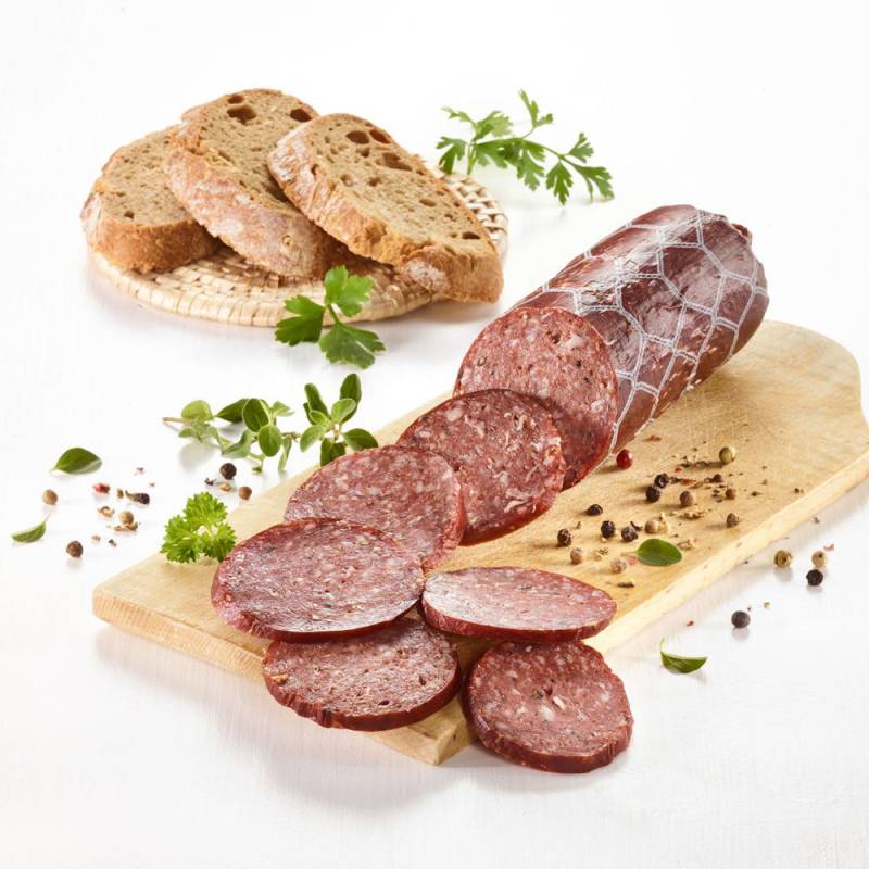 Mecklenburger Landpute Salami vom Angus-Rind Bio von Mecklenburger Landpute