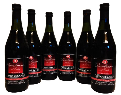 Lambrusco Emilia Rosso IGT Dolce (6 x 0,75 l) von Medici Ermete