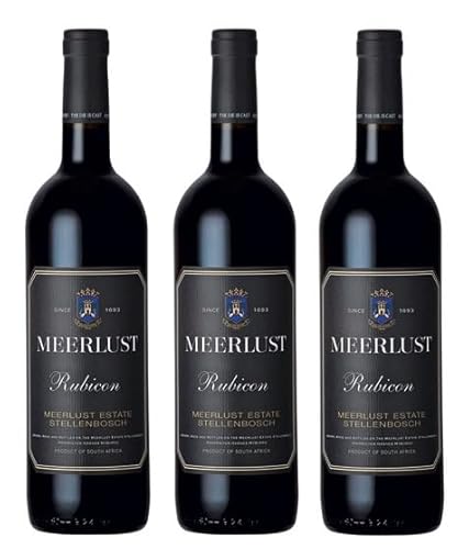 3x 0,75l - 2021er - Meerlust - Rubicon - Stellenbosch W.O. - Südafrika - Rotwein trocken von Meerlust