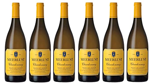 6x 0,75l - Meerlust - Chardonnay - Stellenbosch D.O. - Südafrika - Weißwein trocken von Meerlust