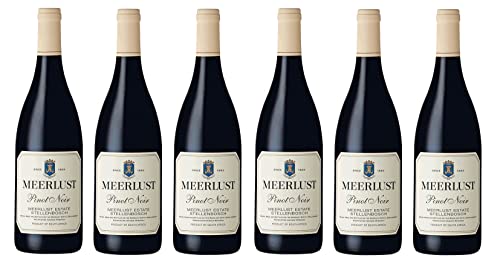6x 0,75l - Meerlust - Pinot Noir - Stellenbosch D.O. - Südafrika - Rotwein trocken von Meerlust
