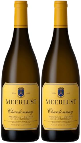 Meerlust Chardonnay 2022 | 2er Paket | Weißwein aus Südafrika (2 x 0.75l) | Trocken | Weine für jeden Geschmack von CAPREO von Meerlust