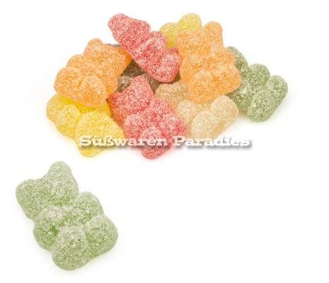 Fruchtgummi Bären extra sauer bunte Bärchen in saurem Zucker 175g von Mega Paradies GmbH