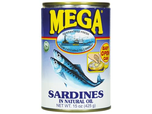 Mega Sardinen in Öl 425 g von Mega