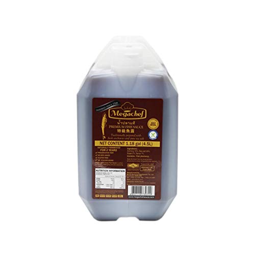 MEGACHEF - Premium Fischsosse, 3er pack (3 X 4,5 LTR) von MEGACHEF