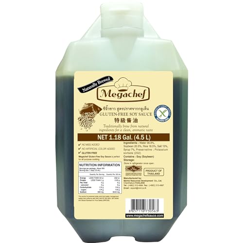 MEGACHEF - Sojasosse Glutenfrei, (1 X 4,5 LTR) von MEGACHEF