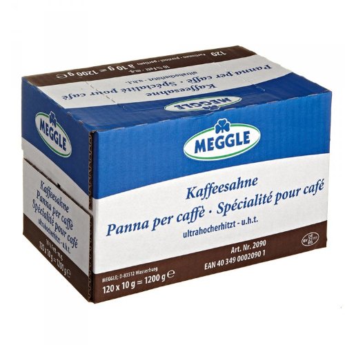 Meggle Kaffeesahne 120 x 10g 1,2kg von Meggle