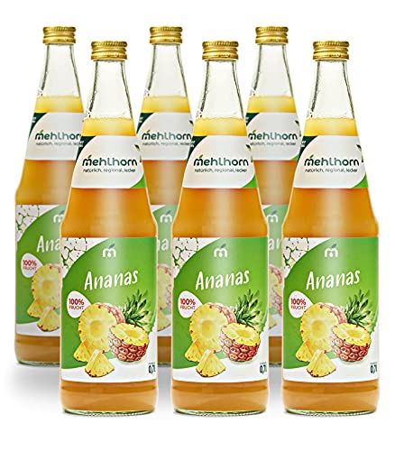 Mehlhorns Ananassaft (6 x 0,7 l) von Mehlhorns Saftmanufaktur