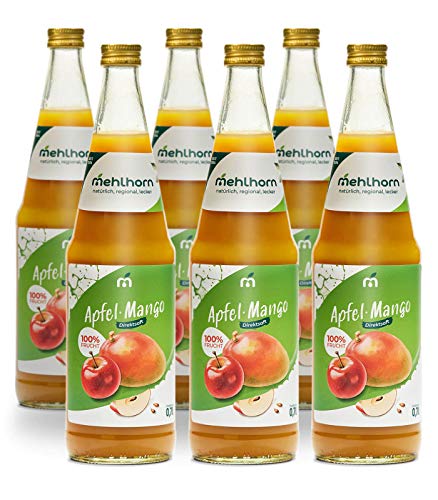 Mehlhorns Apfel- Mango- Saft (6 x 0,7 l) von Mehlhorns Saftmanufaktur