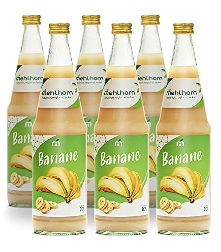 Mehlhorns Bananen- Nektar (6 x 0,7 l) von Mehlhorns Saftmanufaktur