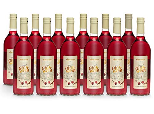 Mehlhorns Gourmet Glühwein, Fruchtglühwein (12 x 0.75 l) Einweg Gourmet-Flaschen von Mehlhorns Saftmanufaktur