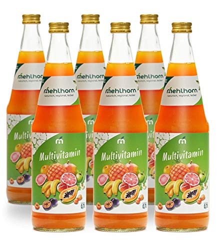 Mehlhorns Multivitamin- Mehrfrucht- Nektar (6 x 0,7 l) von Mehlhorns Saftmanufaktur