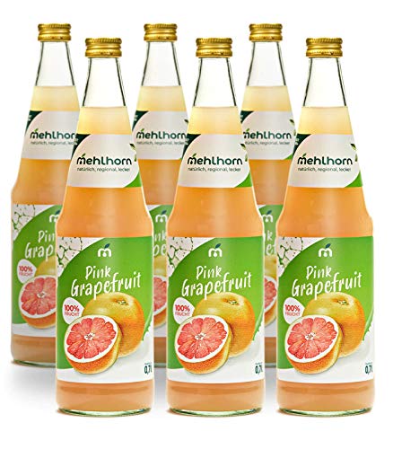 Mehlhorns Pink Grapefruitsaft (6 x 0.7 l) von Mehlhorns Saftmanufaktur