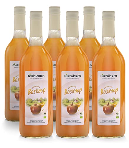 Mehlhorns Wiesenschatz Bio Apfelsaft "Boskoop" (6 x 0,75 l) von Mehlhorns Saftmanufaktur