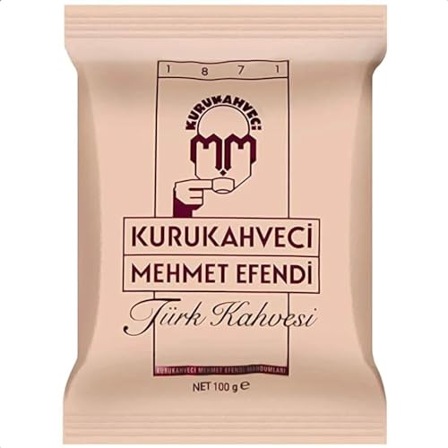 Sparpaket Mehmet Efendi Türkischer Mokka Kaffee 300g, (3 x 100g Packung) von PERGAMO Natural Flavor