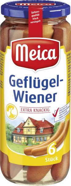 Meica Geflügel-Wiener extra-knackig Meica Geflügel-Wiener extra-knackig von Meica