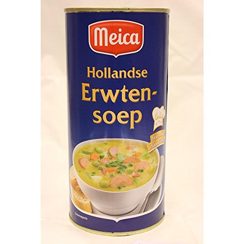 Meica Hollandse Erwtensoep 1500ml Konserve (Holländische Erbsensuppe) von Meica