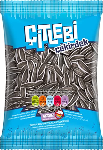 10x180g Citlebi Sonnenblumenkerne geröstet - EXTRA gesalzen - gestreift von Meinbazar