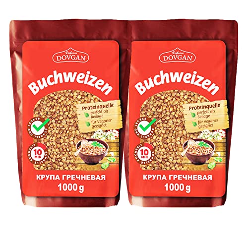 2x1000g Dovgan Buchweizen von Meinbazar