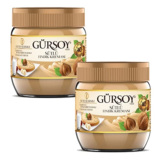 Haselnuss-Milch Creme 40% Haselnuss Anteil Gluten Frei | Ohne Transfette & Palmöl & Farbstoffe & Gentechnik 2x400g Haselnuss-Milch Creme 40% Haselnuss Anteil Gluten Frei | Ohne Transfette & Palmöl & Farbstoffe & Gentechnik 2x400g von Meinbazar