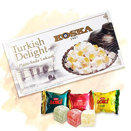 KOSKA Türkischer Honig - Lokum - Turkish Delight / Pur - Sade+ 3 Loki GRATIS dazu von Meinbazar
