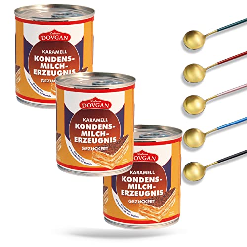 Karamell Kondensmilcherzeugnis Gezuckert 3x397 g + 1 Gratis Löffel Karamell Kondensmilcherzeugnis Gezuckert 3x397 g + 1 Gratis Löffel von Meinbazar